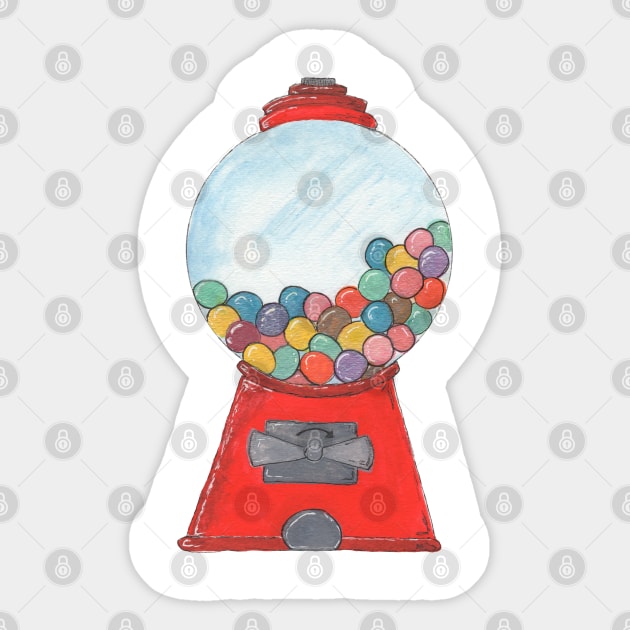 Gumball Machine Sticker by Wild Tangents